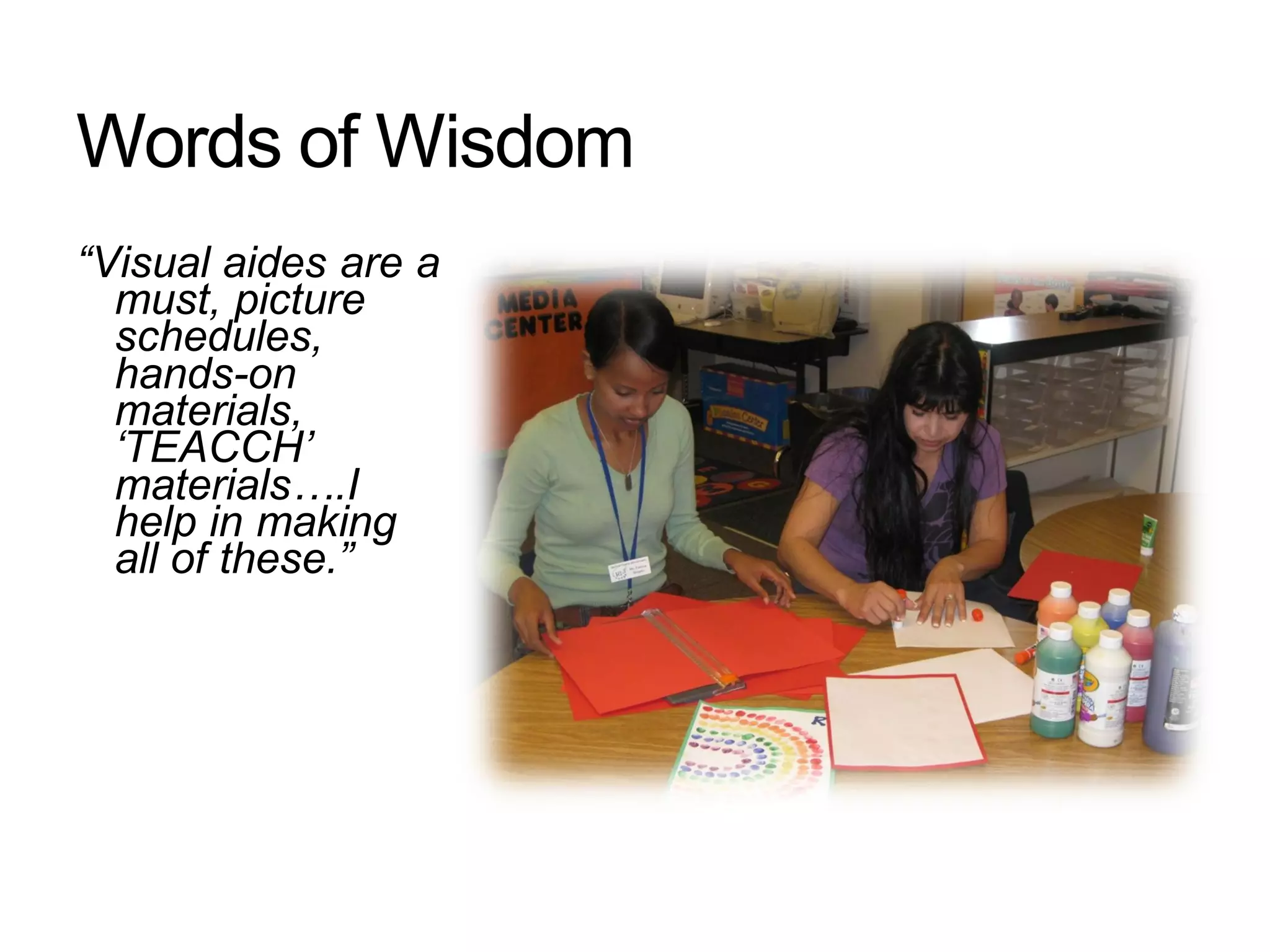 Paraeducators in Inclusive Settings Share Their WIZdom