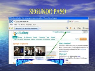 HACEMOS CLIC EN SIGNUP SEGUNDO PASO 