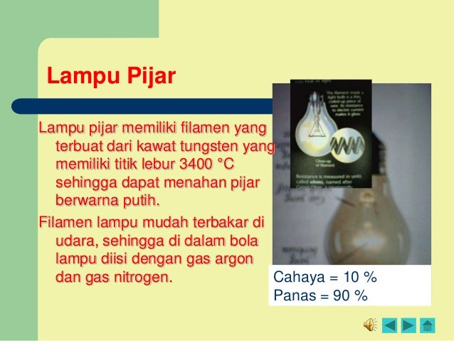 Sebuah Bola Lampu Yang Filamennya Terbuat Dari Tungsten Memiliki Hambatan Listrik 240 Ohm Ketika Brainly Co Id