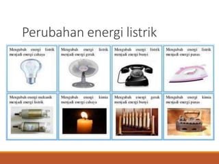 Perubahan energi listrik
 