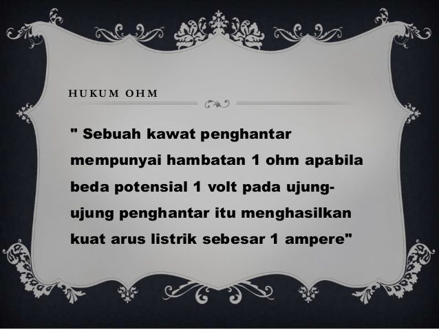 Listrik Dinamis Kelas Ix Fisika