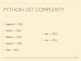 Problem Solving with Algorithms and Data Structure - Lists | PPT