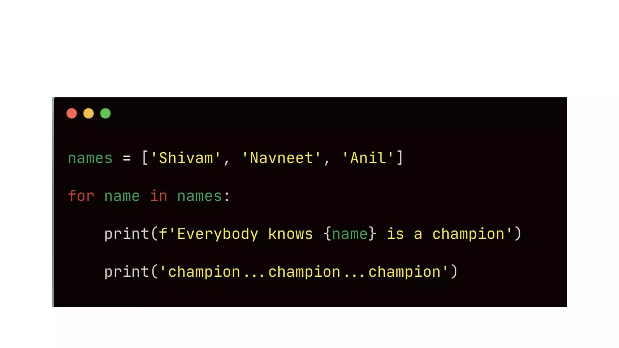 PART 3 - Python Tutorial | For Loop In Python With Examples | PPT