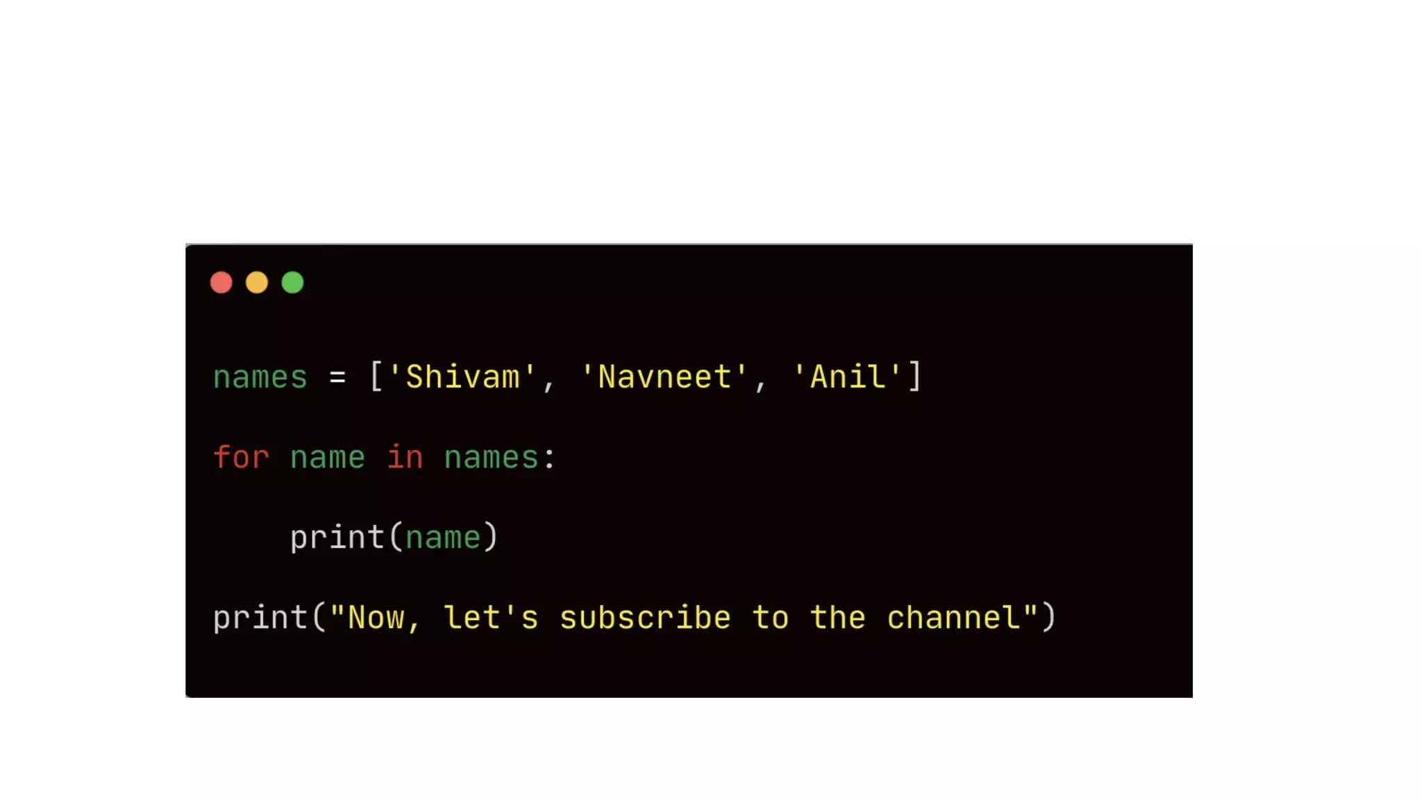 PART 3 - Python Tutorial | For Loop In Python With Examples | PPT