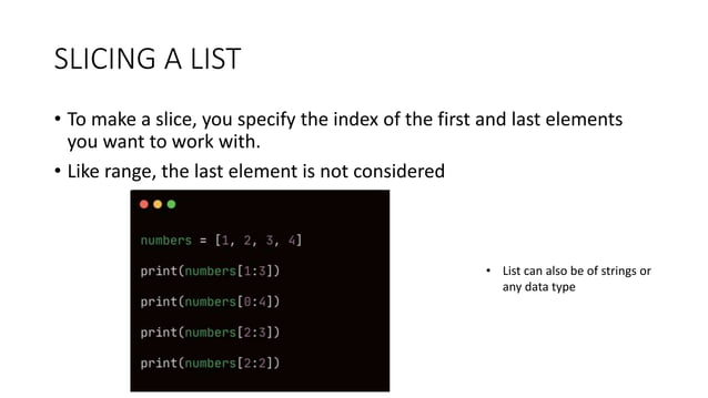 PART 3 - Python Tutorial | For Loop In Python With Examples | PPT