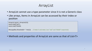 Lists | PPT