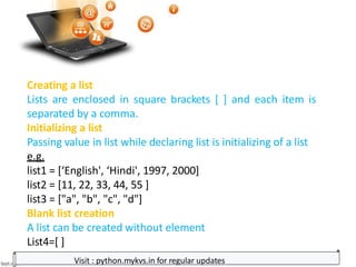 lists8.pptx of chapter 12 IP Basic Python | PPT