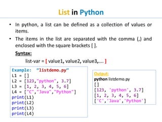 Comprehensive Guide to Python Lists: Creation, Operations, and Methods ...