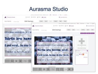 Aurasma Studio
 