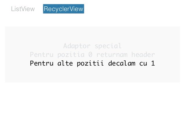 android studio recyclerview vs listview android studio recyclerview vs listview