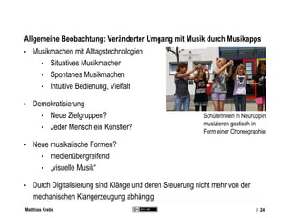 Matthias Krebs
Warum Smartphones und Tablets in pädagogischen Kontexte integrieren?
Verbreitung
• Smartphones und Tablets ...