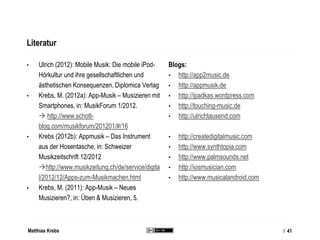 Matthias Krebs
Anything goes? Digitale Revolution?
Mit Candice Breitz: Erschütterungen durch Digitalisierung & Netz sind T...