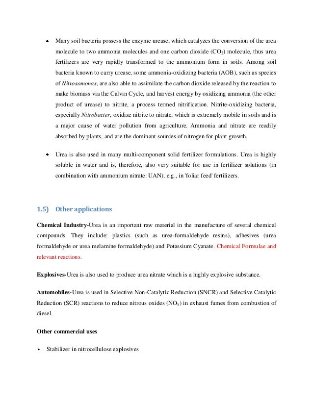 lit survey urea ammonium cyanate reacts to form urea at 65