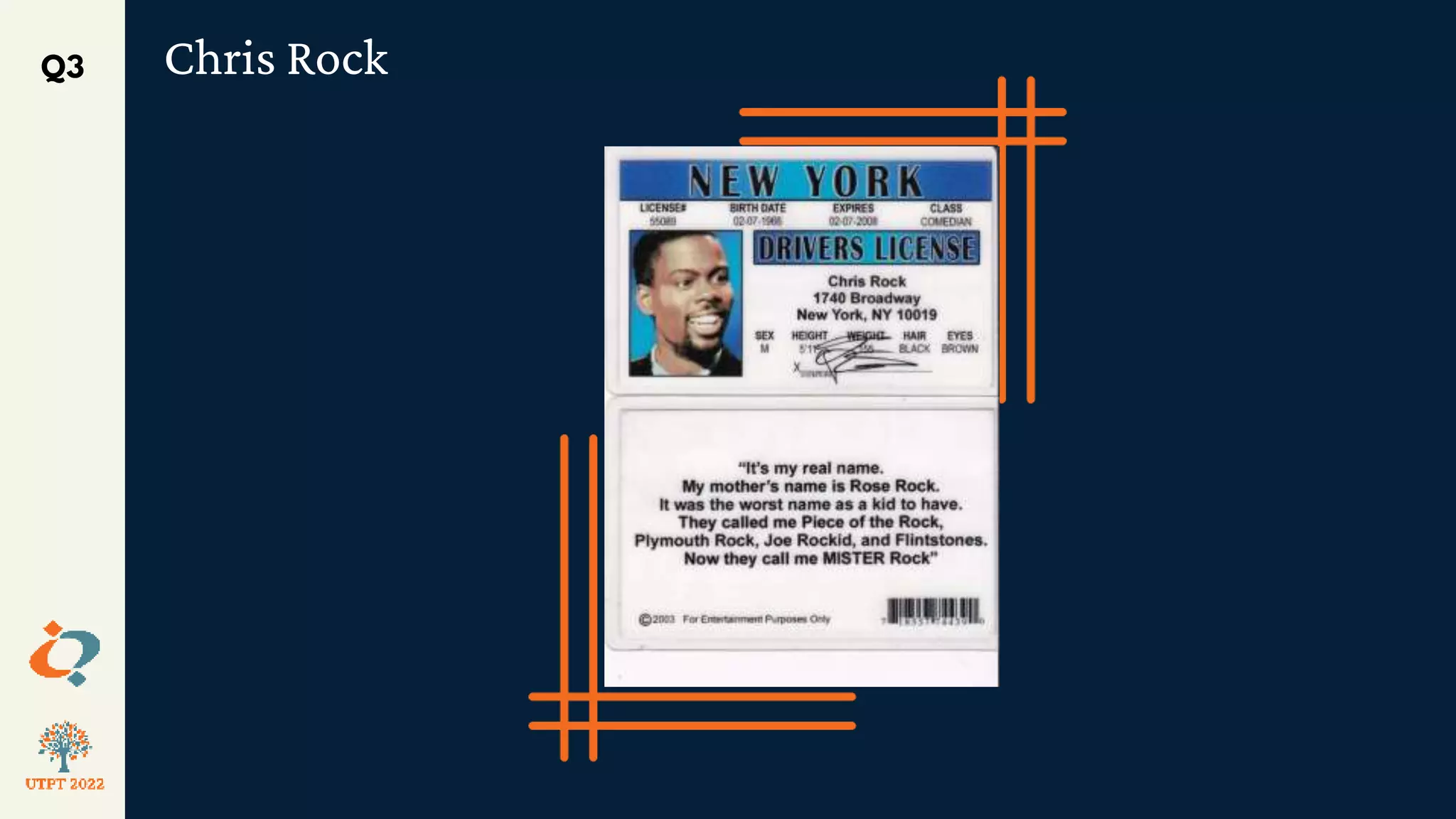Q3 Chris Rock
 
