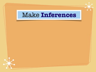 Reading Strategies: making inferences and visualization