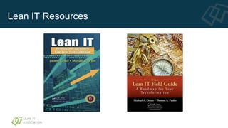 Lean IT Resources
 