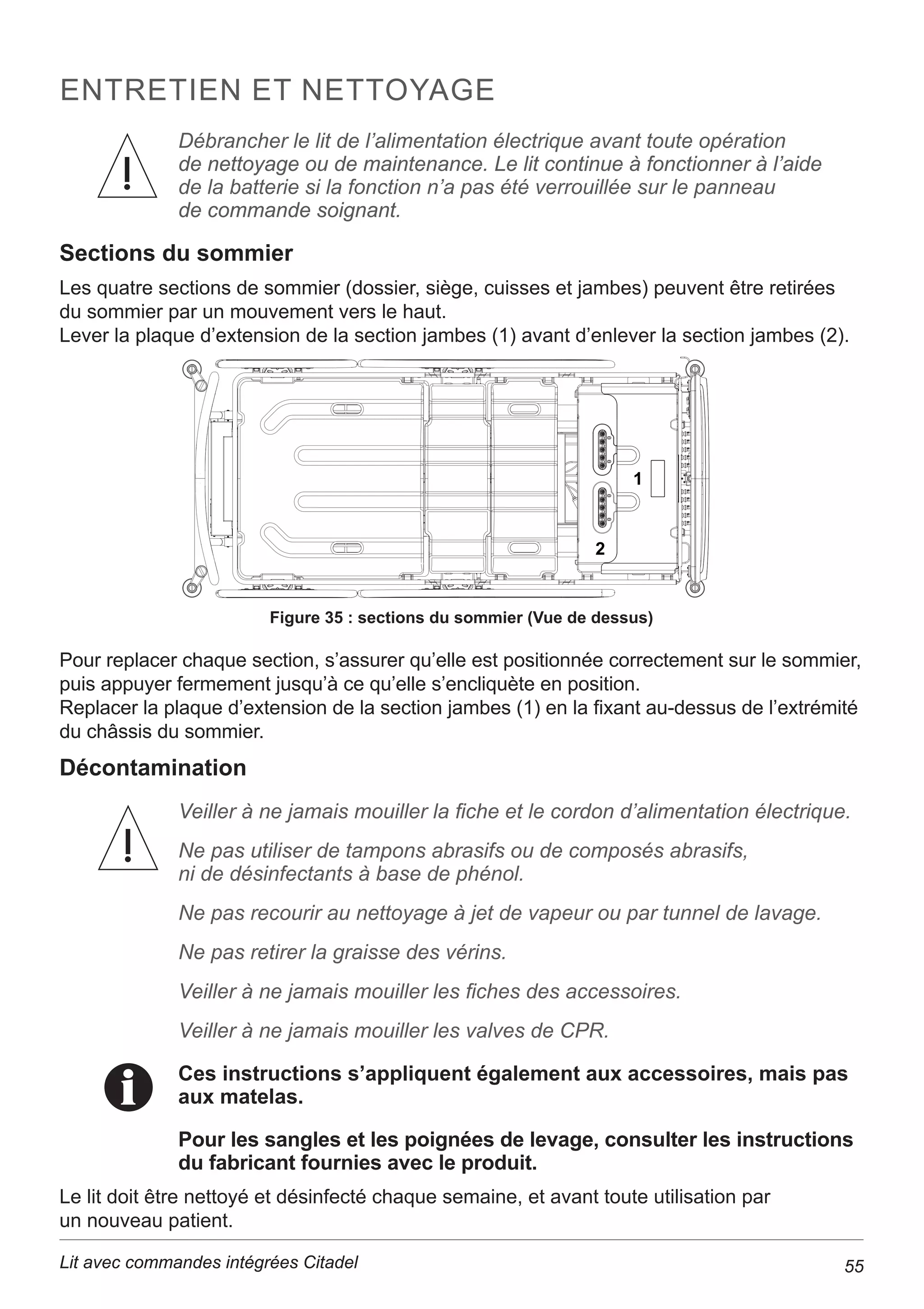 Poids maximum du patient .................................NJOE 