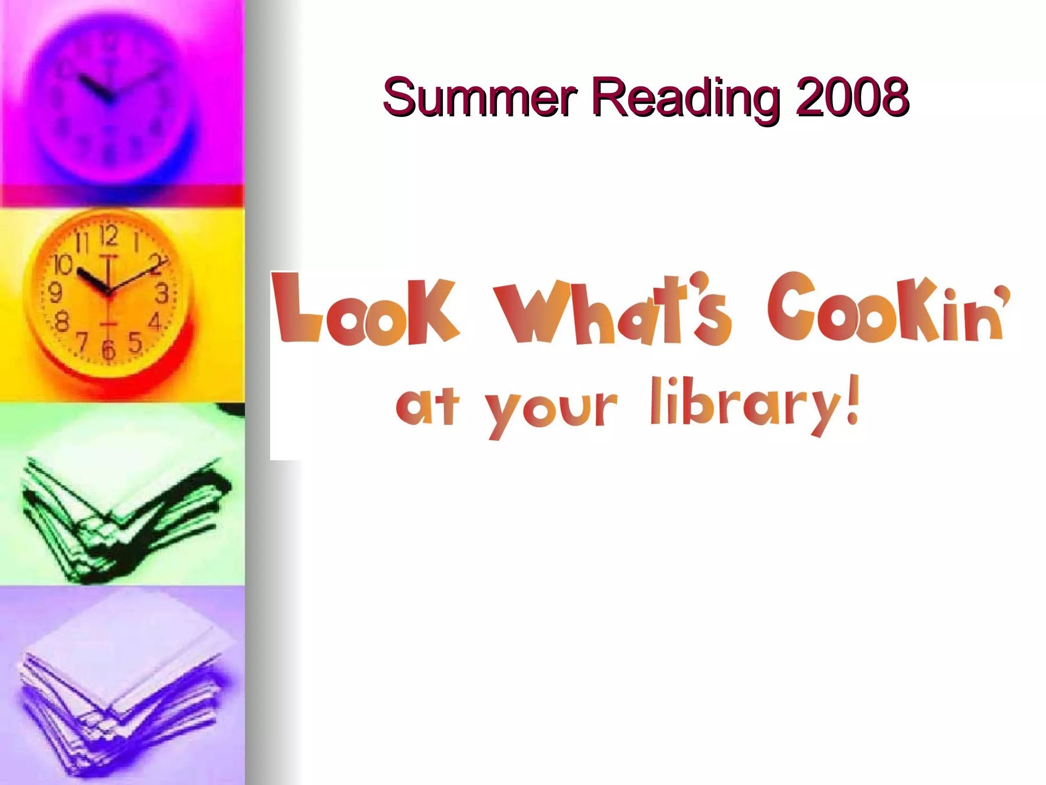 Summer Reading 2008 