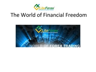 The World of Financial Freedom
 