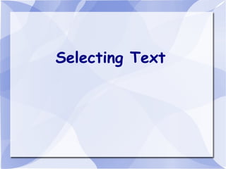 Literate Environment