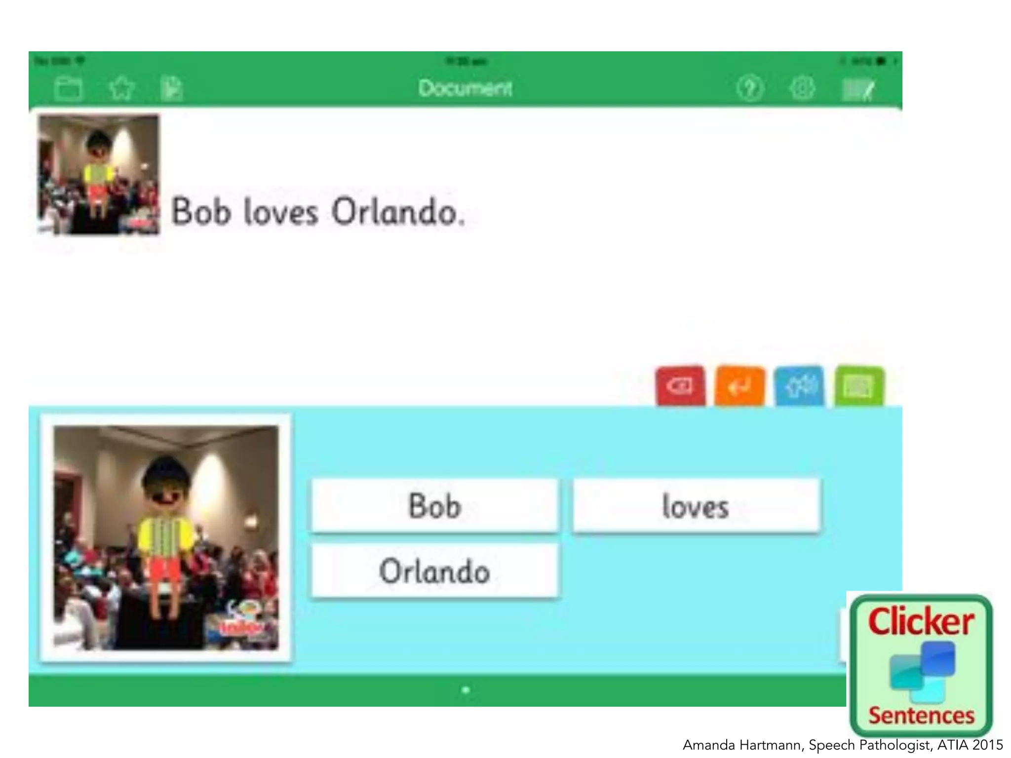 Amanda Hartmann, Speech Pathologist, ATIA 2015
 