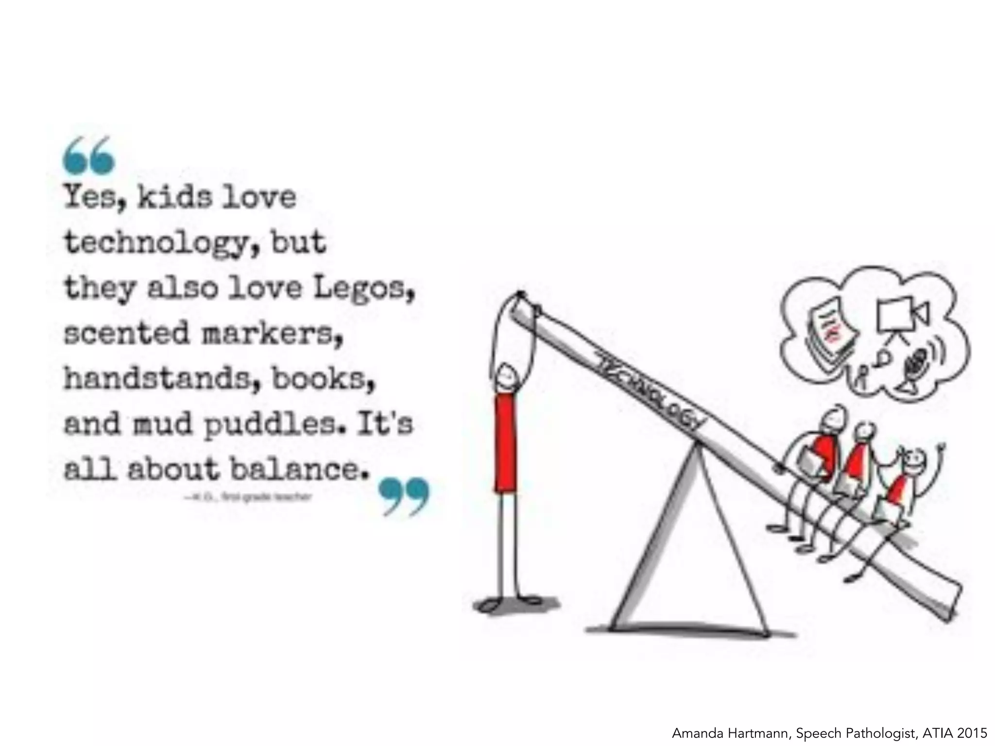 Amanda Hartmann, Speech Pathologist, ATIA 2015
 