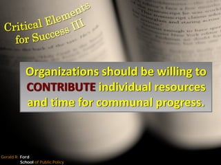 The Leadership Challenge: Moving towards a governance model for the Washtenaw County Literacy Coalition