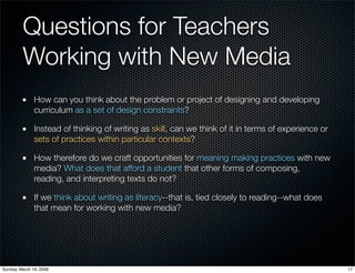 Arizona State English Department Research Presentation