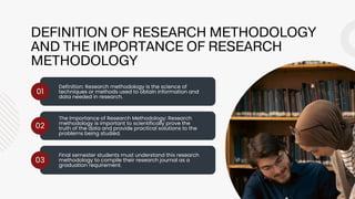 Comprehensive Guide to Research Methodology Analysis for Students | PDF