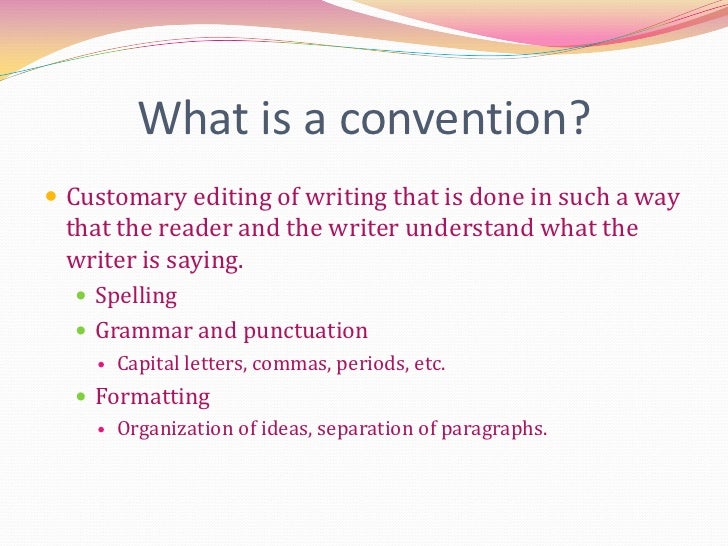 Literacy and la minilessons craft and convention