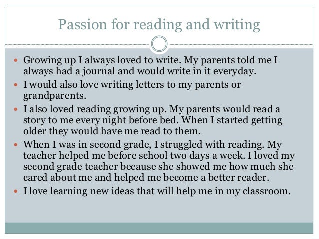 Literacy autobiography essay