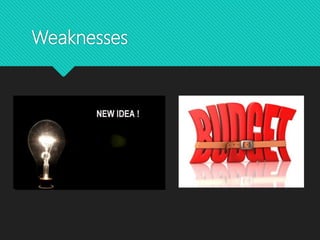 Weaknesses
 