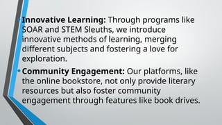literacy programs end to end solution bookworm central | PPTX