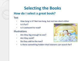 Creating a Literacy Rich Environment | PPTX