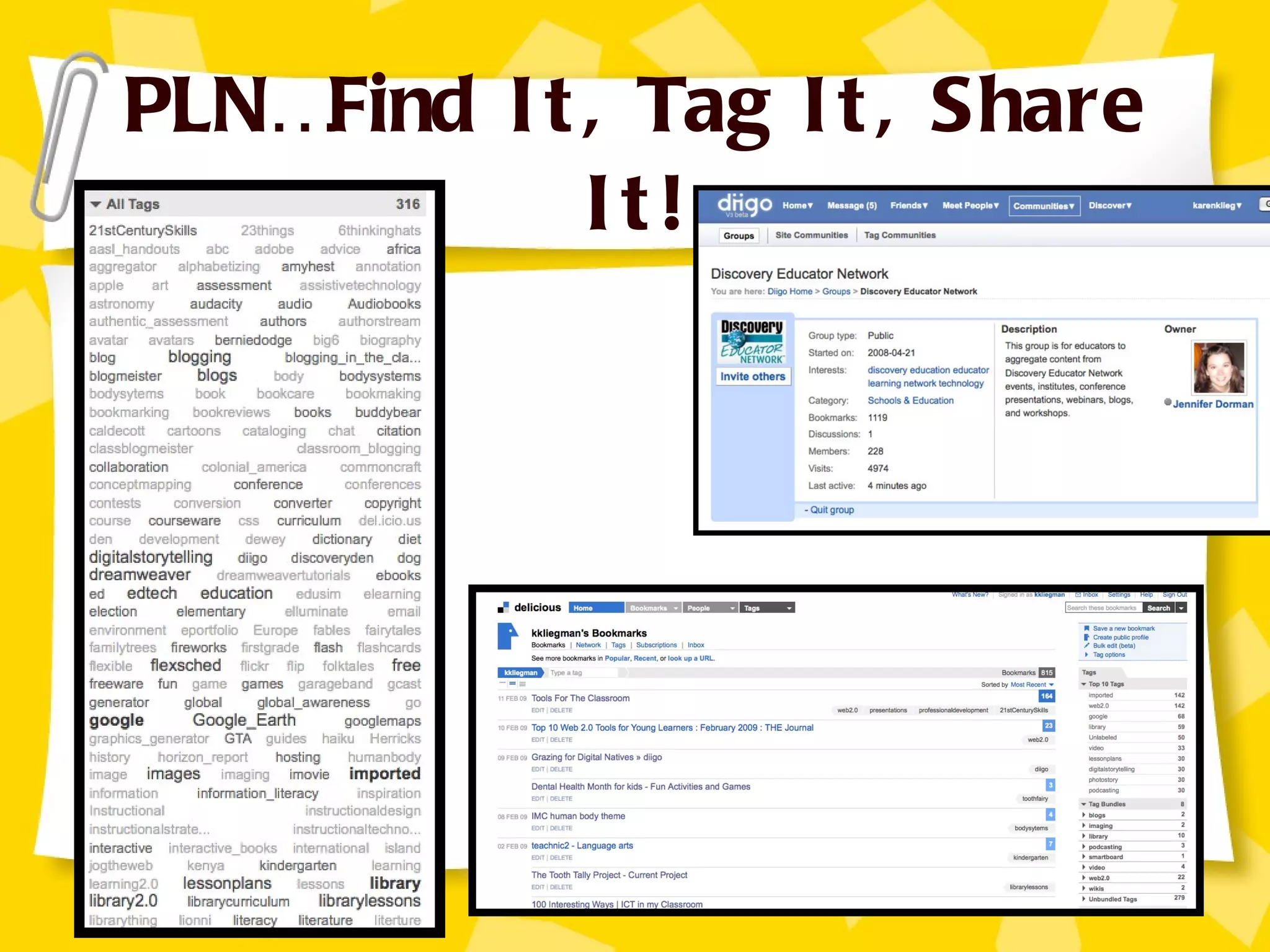 PLN…Find It, Tag It, Share It! 
