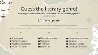Literary Analysis and Interpretation - Spanish - Foreign Language .pptx
