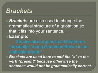 The literary critic John Strauss asserts that Young Goodman Brown “is portrayed as self-righteous and disillusioned.“The literary critic John Strauss asserts that “contrary to many interpretations, he [Young Goodman Brown] is portrayed as self-righteous and disillusioned."