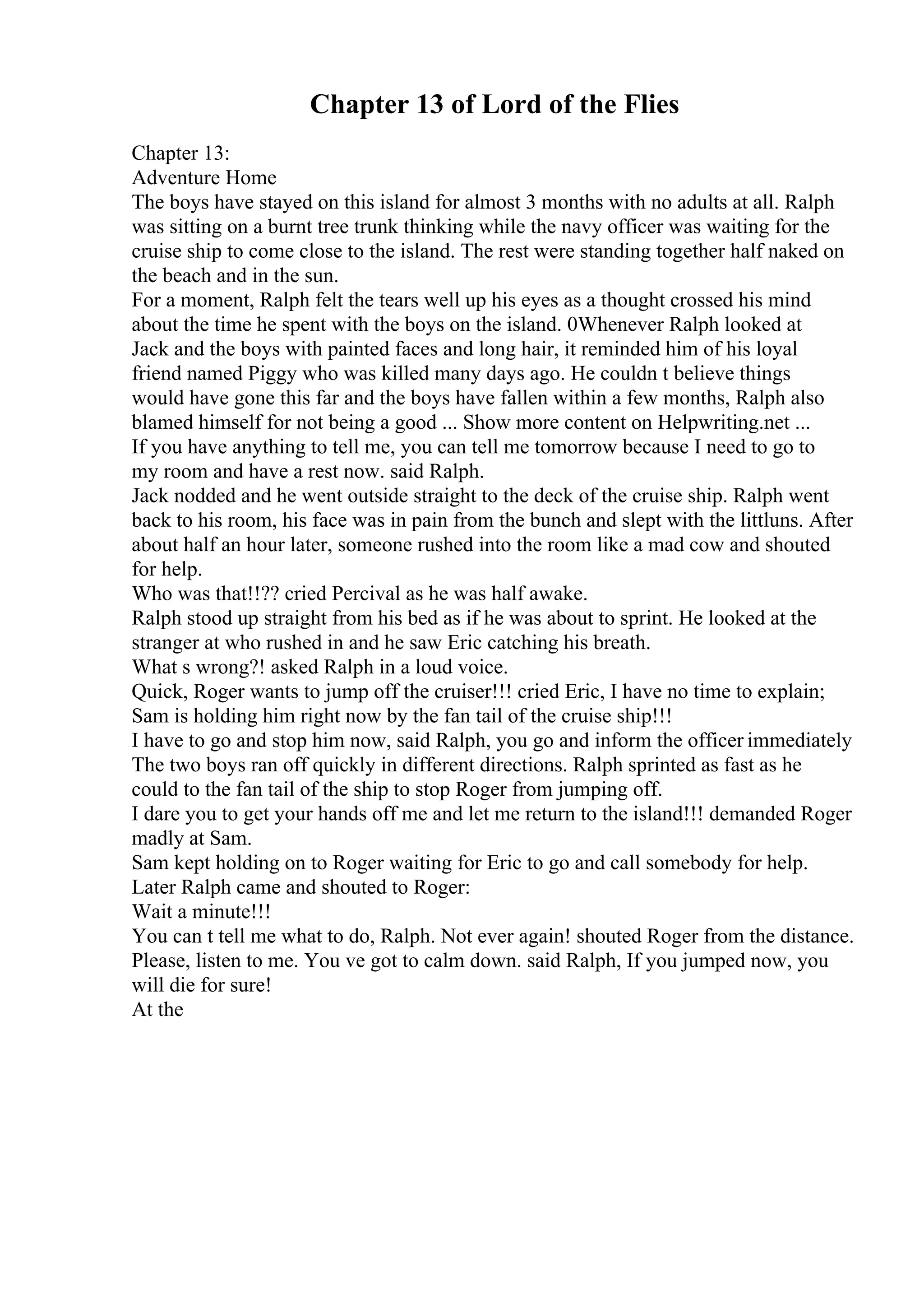 Literary Analysis Essay Example Short Story