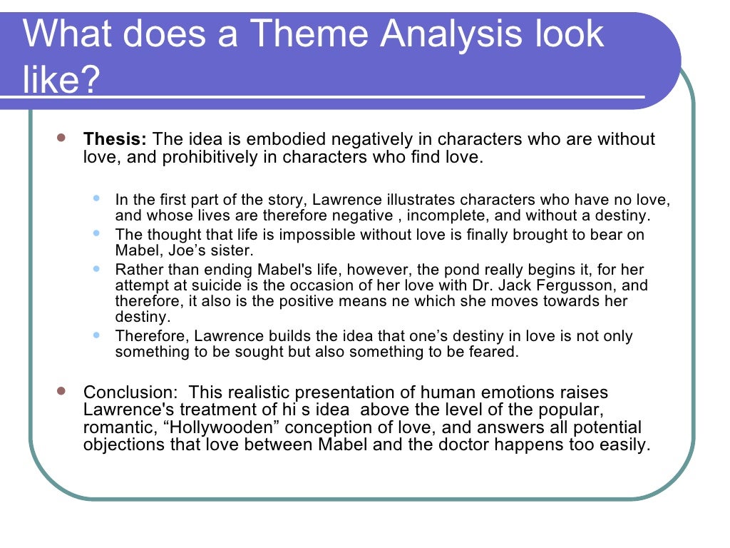 Literary Analysis Essays Djd