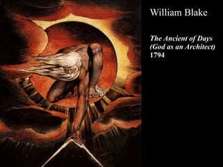 William Blake
The Ancient of Days
(God as an Architect)
1794
 