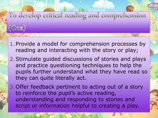 Literary appreciation skills | PPTX
