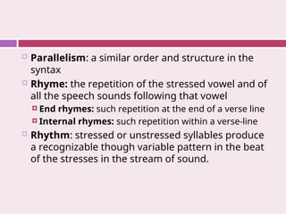 Variable Rhyme Science Literary_Criticism_Module_VIII for many.ppt
