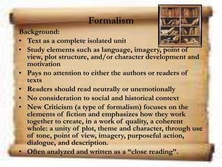 Literary criticism | PPT