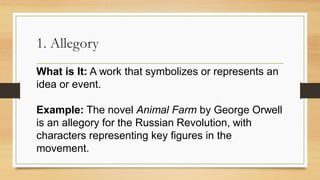 Literary devices | PPT