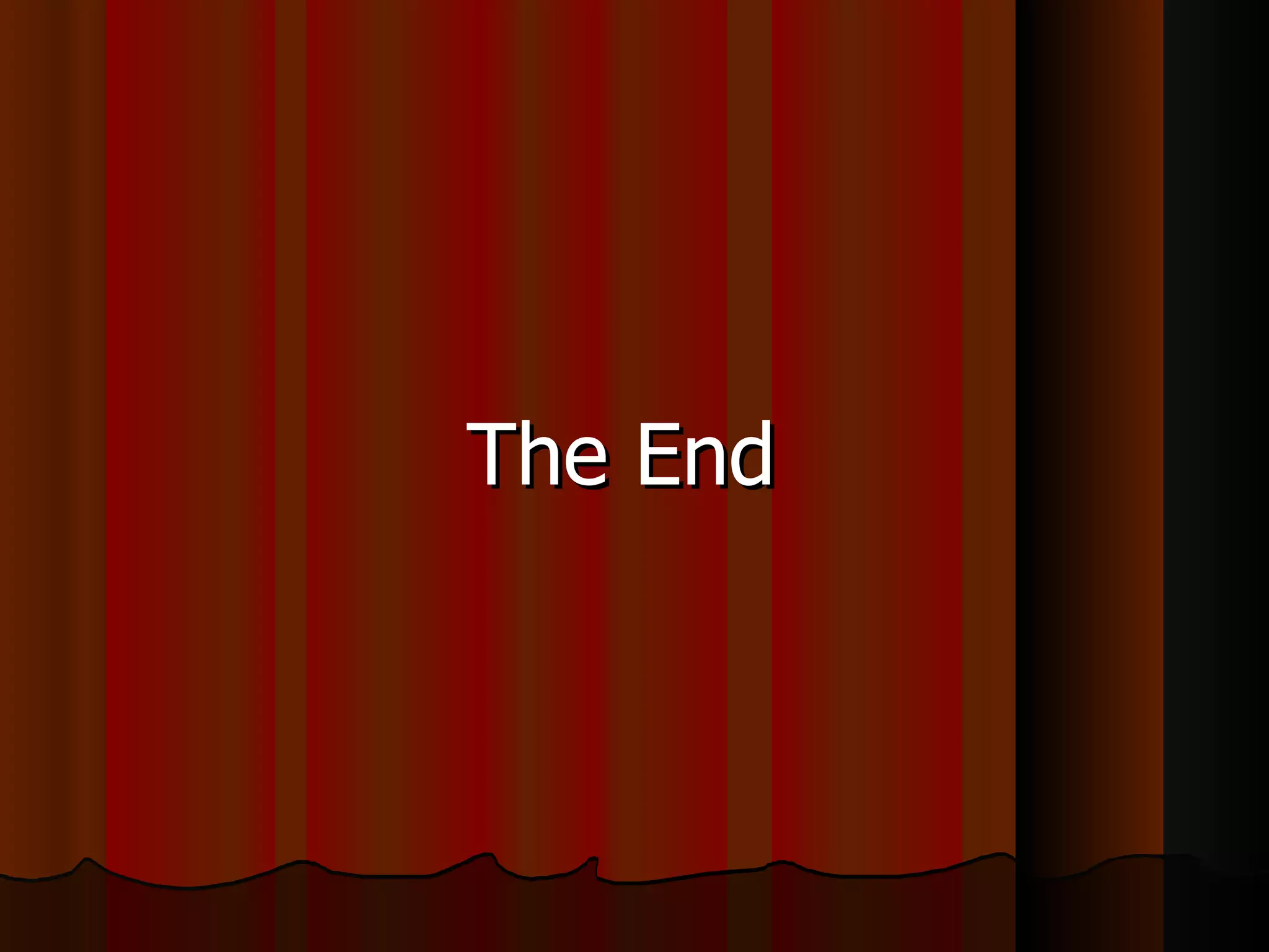 The End