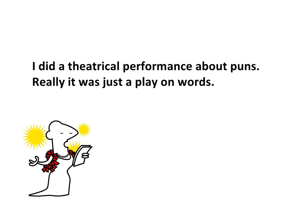 Literary devices (puns)