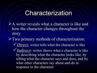 Literary Elements Theme