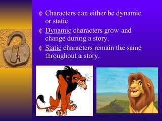 Literary Elements Characters