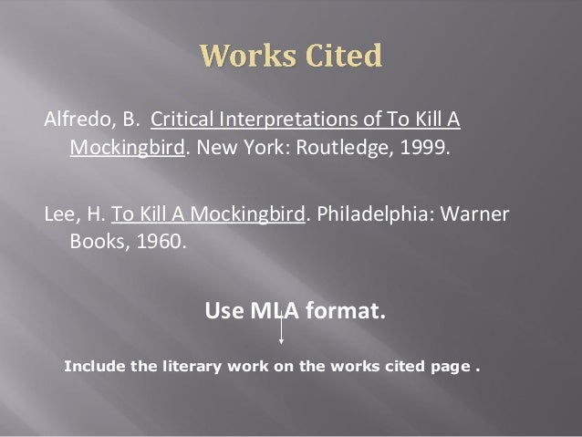 Writing a literary essay
