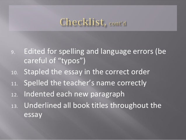 Literary essay writing